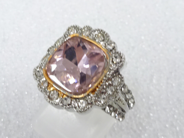 COLORED STONE FASHION RING / JP SIZE 11